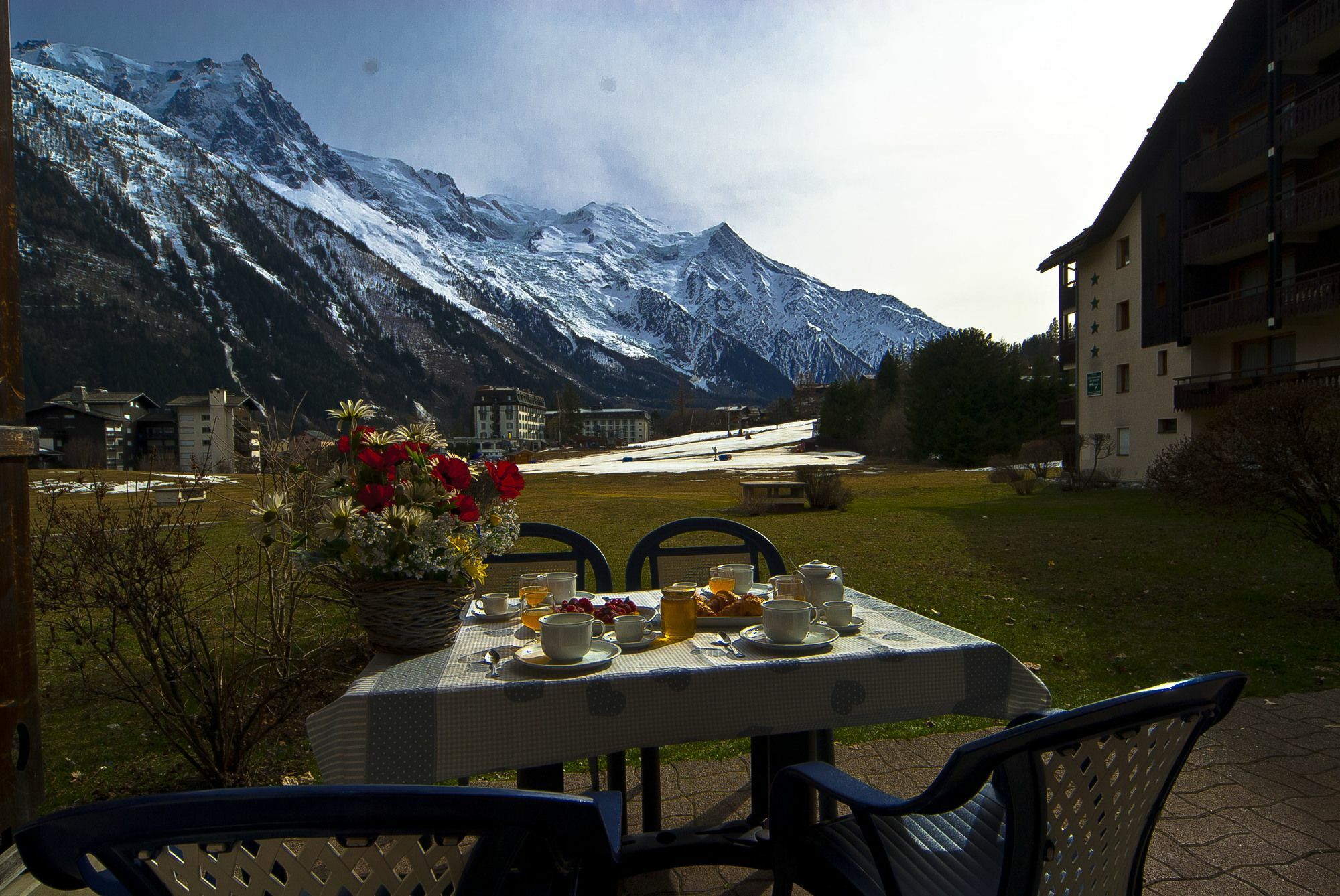 Front Ski Slope Chamonix Apartment Ngoại thất bức ảnh