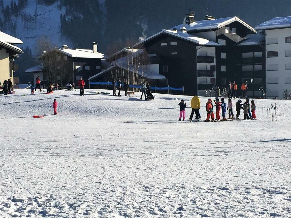 Front Ski Slope Chamonix Apartment Ngoại thất bức ảnh