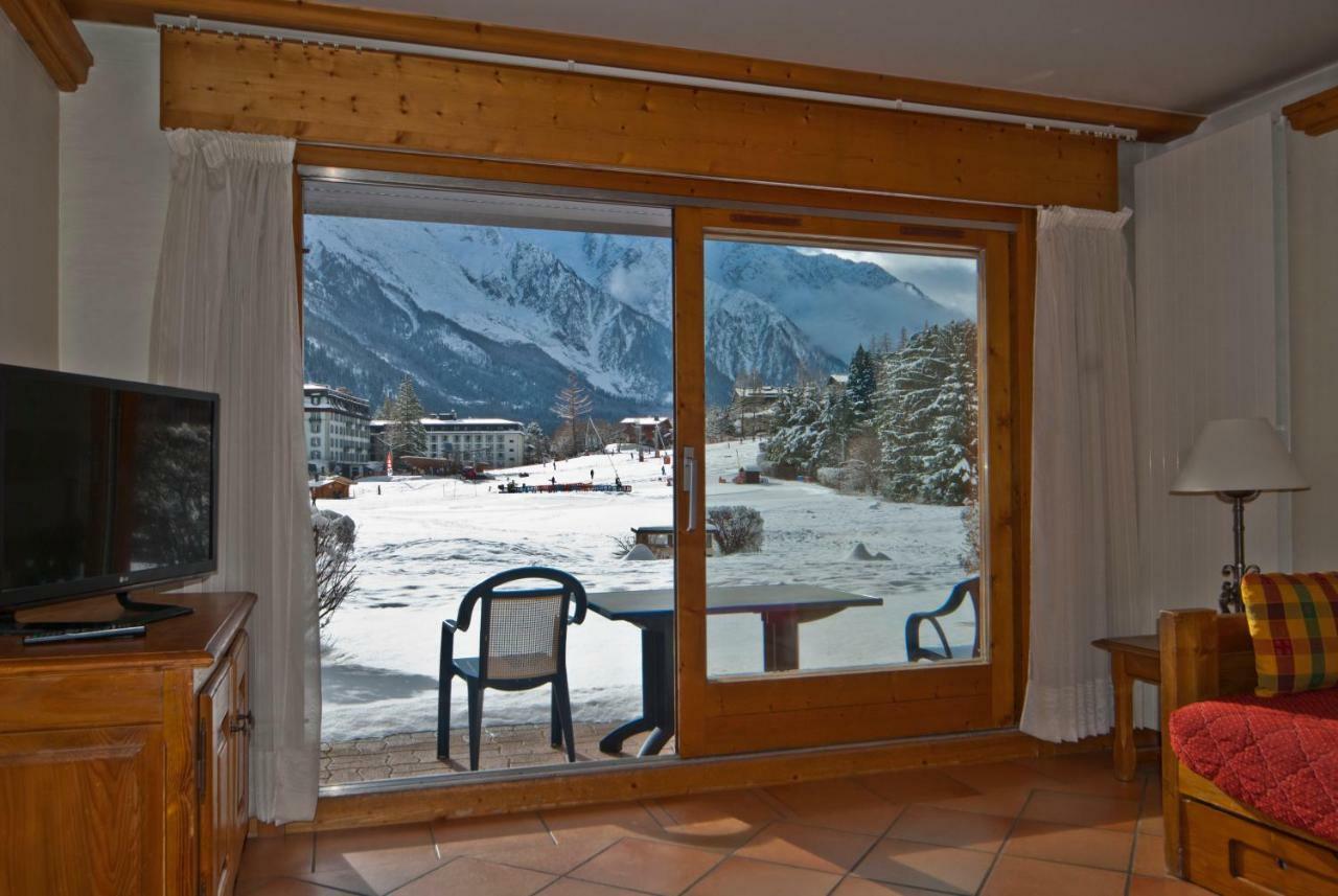 Front Ski Slope Chamonix Apartment Ngoại thất bức ảnh