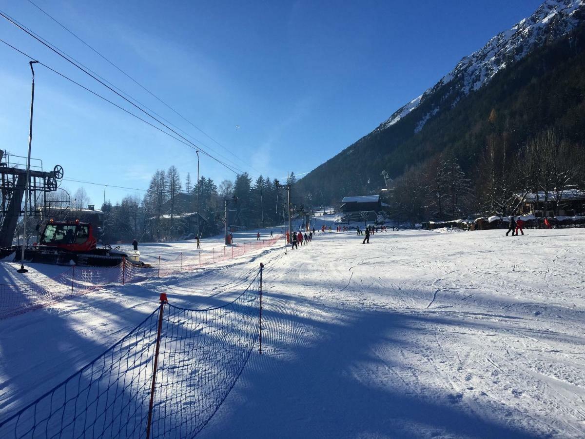Front Ski Slope Chamonix Apartment Ngoại thất bức ảnh