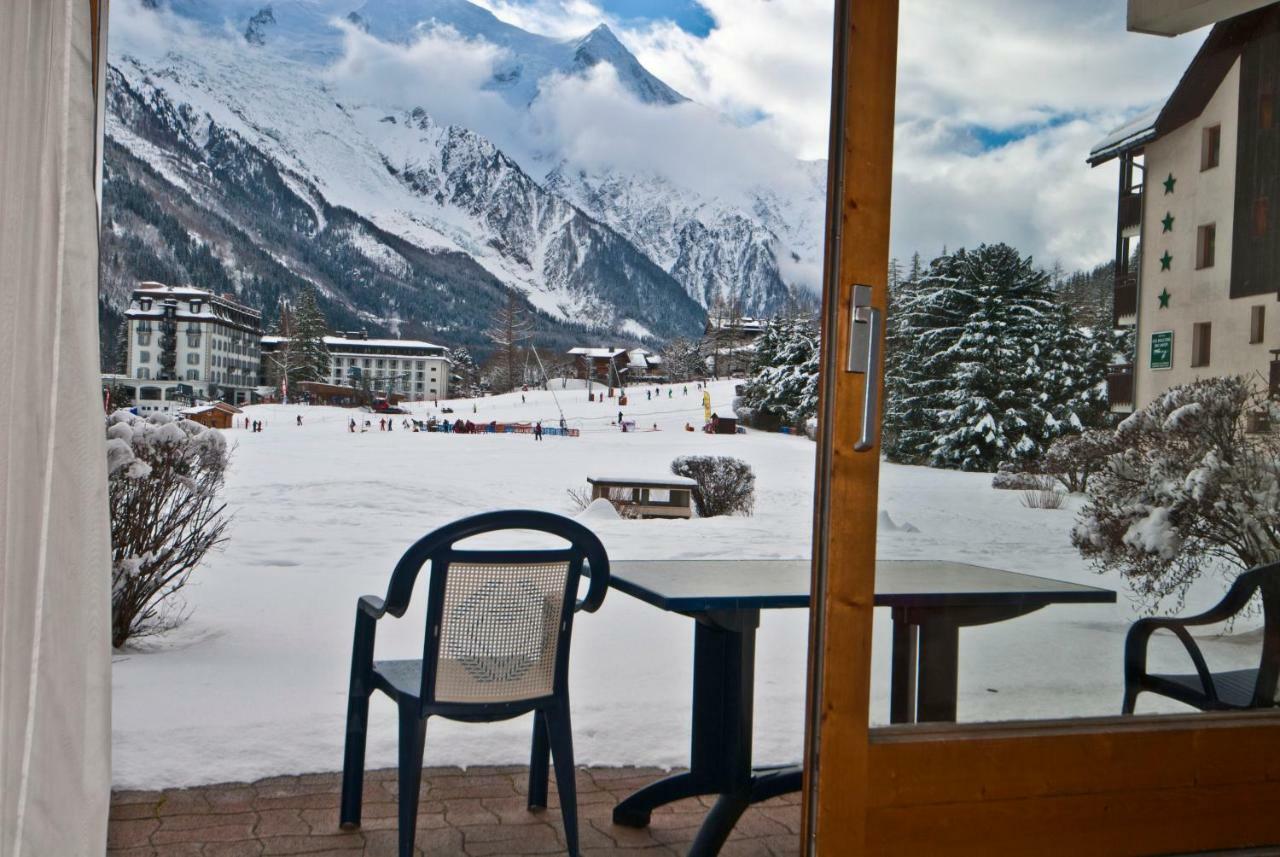 Front Ski Slope Chamonix Apartment Ngoại thất bức ảnh